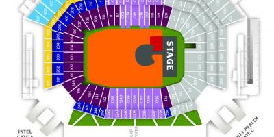 Levi ' s stadium suite mapa