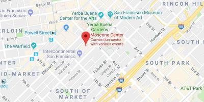 Mapa ng mga lupalop San Francisco
