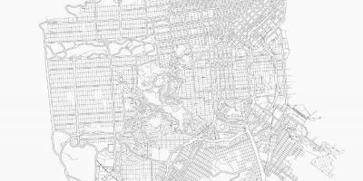 I-Print ang mga mapa ng San Francisco