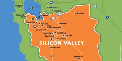 Silicon valley sa mapa ng mundo